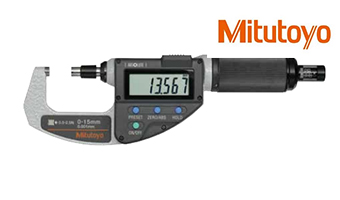 Japan Mitutoyo 227 series force measuring adjustable digital micrometer