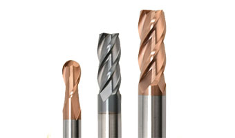 DLC coated milling cutters for aluminum